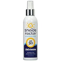 Life Extension Shade Factor SPF 30 Sunscreen Spray 0 44 Po