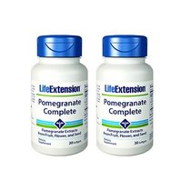 Life Extension Pomegranate Complete 30 Softgels (2 Pack)