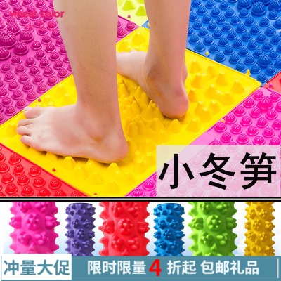 Environmental protection TPE means pressure plate plantar massage cushion finger pressure pad small winter shoots foot footbed group building props 29 * 39cm