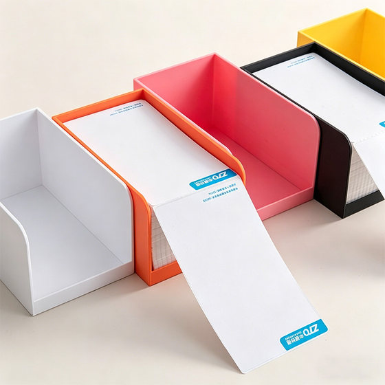 Courier Slip Storage Box, Slip Paper Organizer, Desktop Organization Tool, Thickened, High Aesthetic Value, Popular for E-Commerce Organization