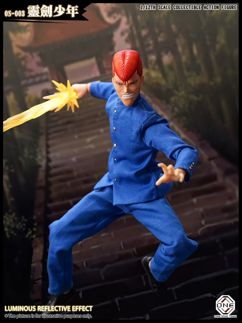 OS003: OneShot Toys 1/12scale YuYu Hakusho Kuwabara Kazuma
