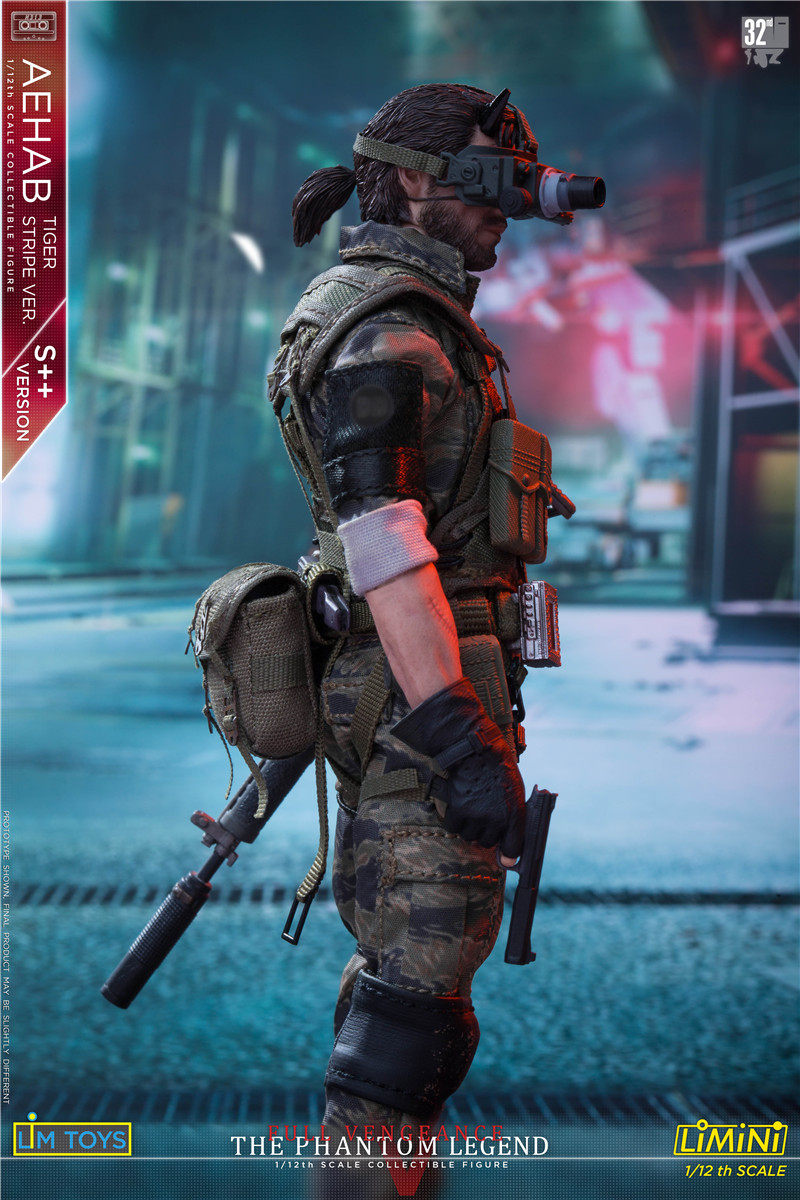 LIMTOYS Metal Gear Solid V 1/12 Venom Snake Action Figure S++