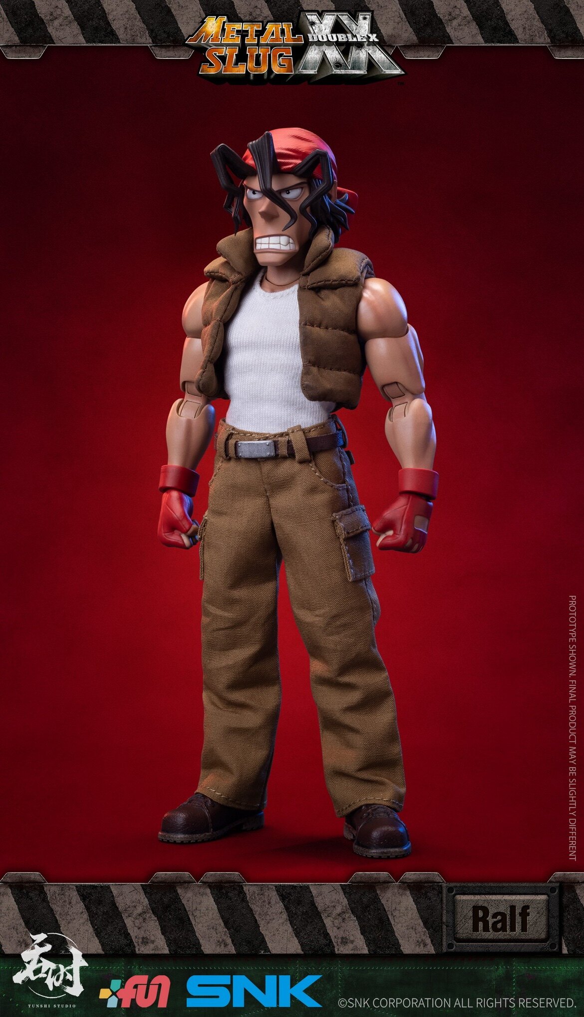 1/12 TUNSHI Studio KOF XX TS-010 RALF JONES / CLARK STILL PVC