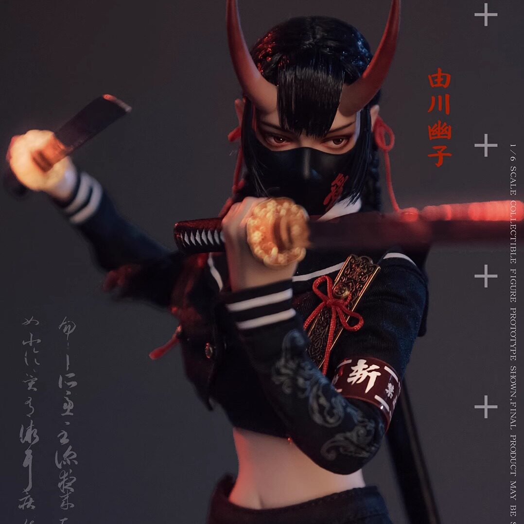 现货GDTOYS 1/6鬼姬第二弹苍鬼由美由川优子GD97011 可动摆件收藏控的