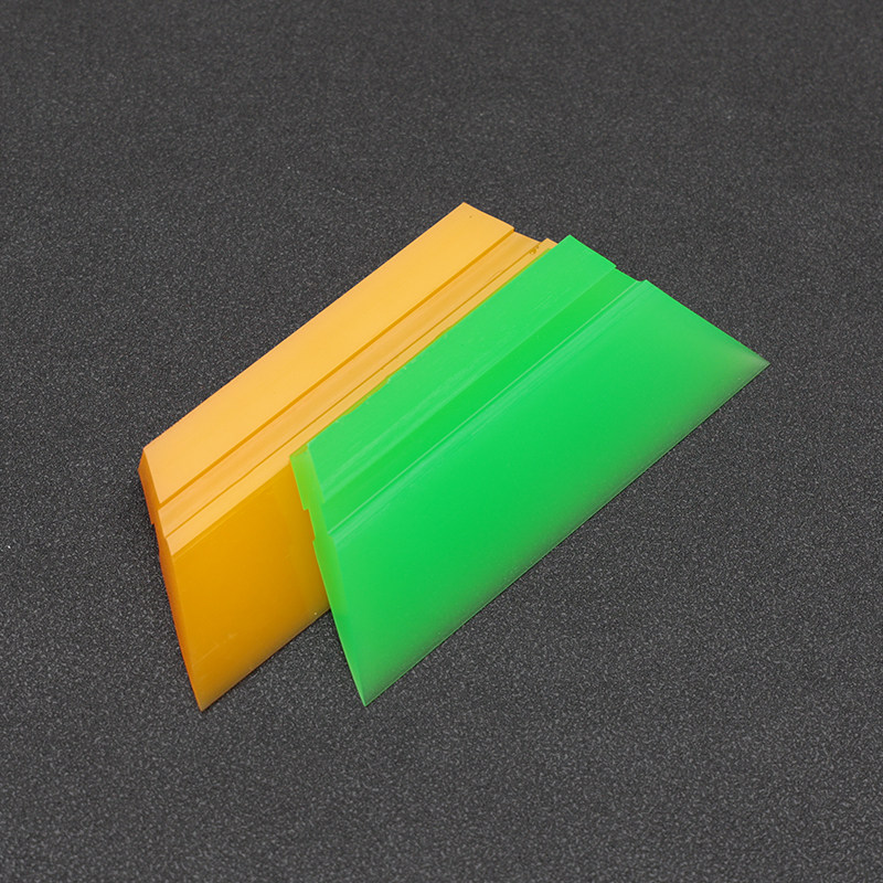 Car film tool TPU transparent film special soft scraper invisible car hood trapezoidal soft scraper to catch water wiper