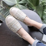 Обувь, соломенные туфли, 2020, тренд сезона, в стиле Шанель