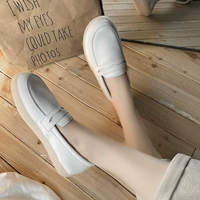 Весенняя летняя обувь, универсальные белые лоферы, комфортная нескользящая униформа медсестры, 2023, мягкая подошва