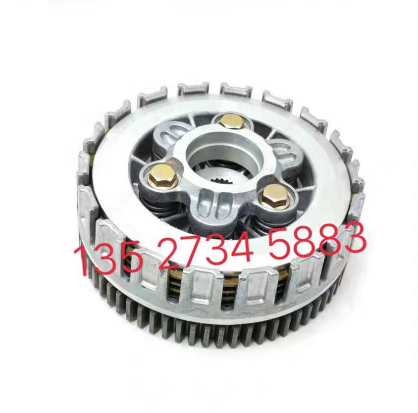 Silver steel Mini locomotive YG125-21A small monster clutch assembly silver steel small monster clutch sheet