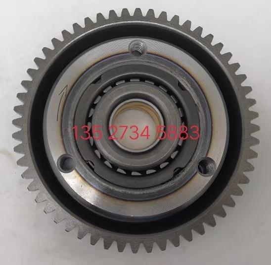 Application of the Zongshen CB250 cross-country locomotive whiteboard sycler starting disc CQR250 beyond the clutch assembly
