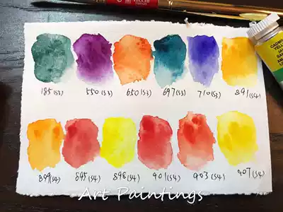 British warm cow watercolor paint new colors include limited colors