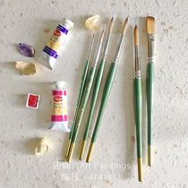 Domestic stock-Utrecht Art Watercolor brush Round head flat head Utrecht Watercolor Pen Nylon pen