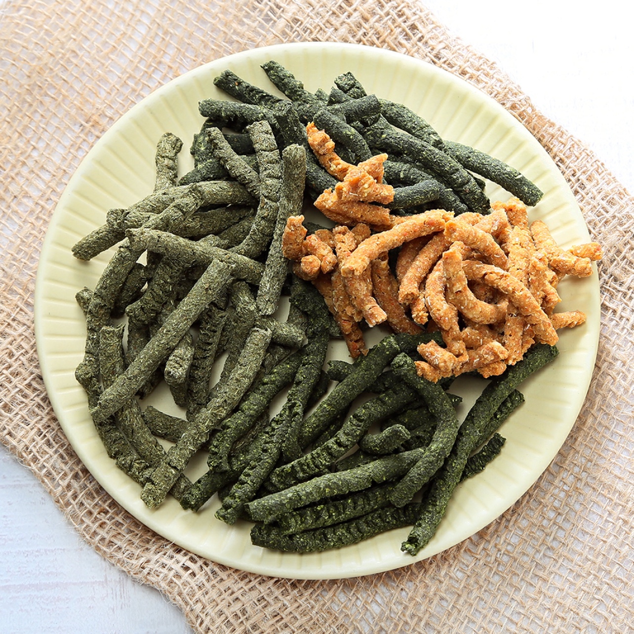 USAYAMA Japan leafcorp small darling snack 4 tasty packages 20g x 4 bags without wheat flour pigment