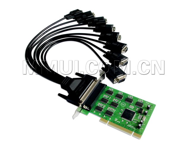 Le expansion PCI8 serial port card Industrial grade 8-port RS232 serial port card MM-PCI16C1058-8S multi-user card