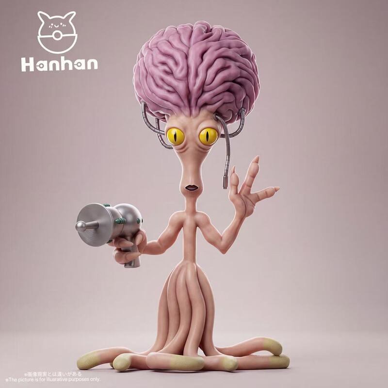 Hanhan Studio Hanhan Cosmic Brain Demon Maple Leaf Garden Gk Figure
