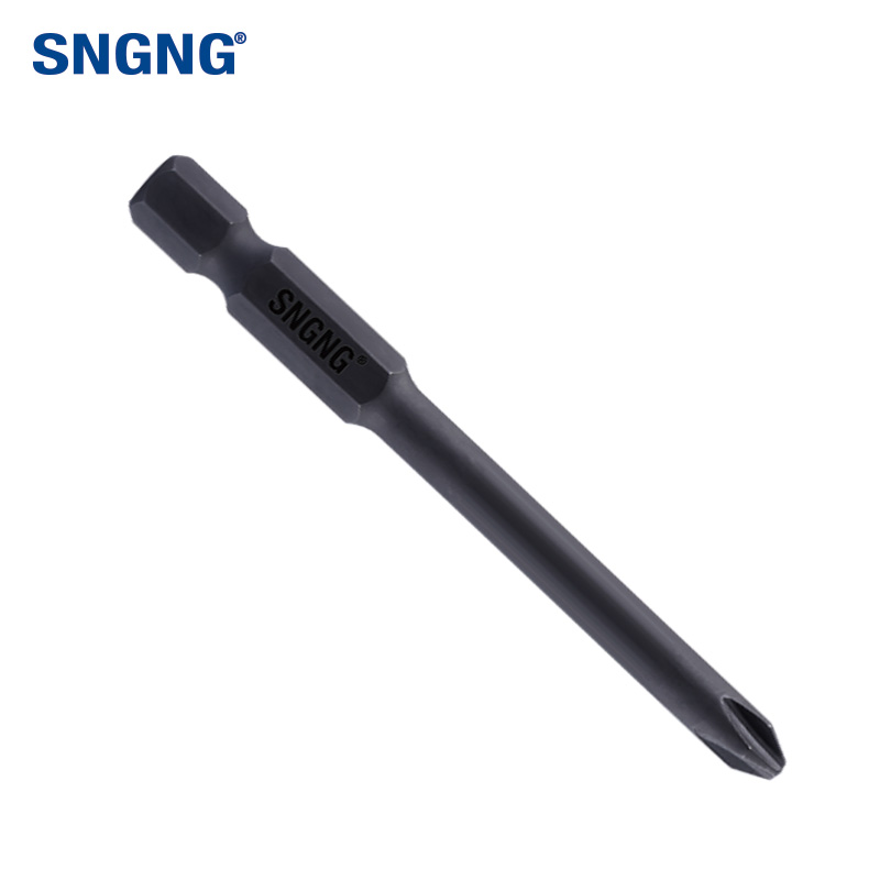 SNGNG cross electric screwdriver bit head antirust strong magnetic drill screwdriver head Single head pneumatic screwdriver head set