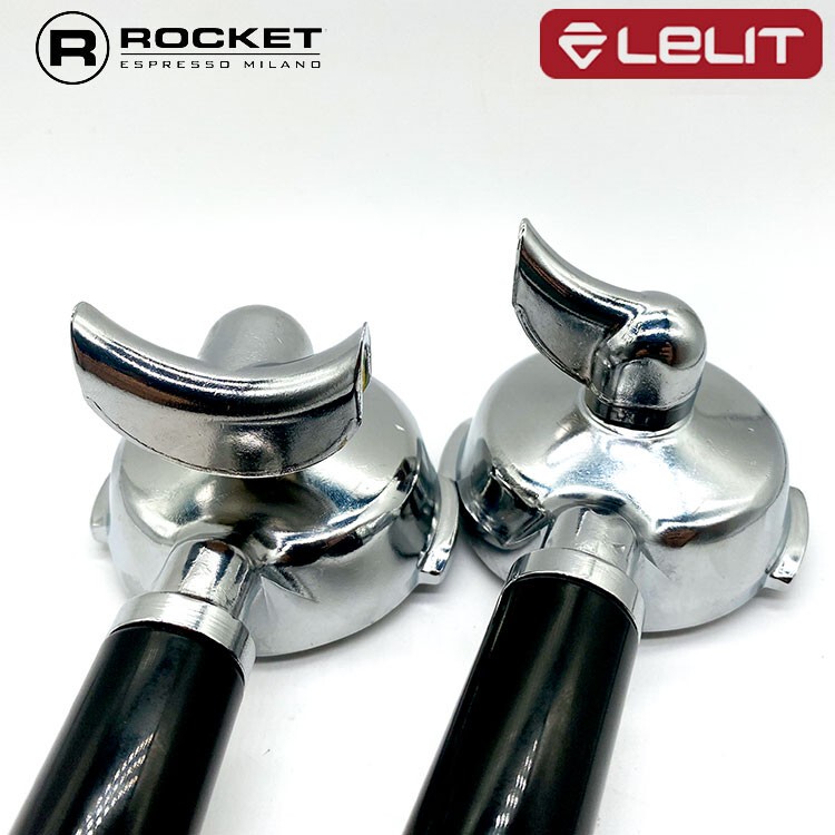The Italian Imported Rocketr60/R58/App/Lelit Coffee Machine Has a Bottom Handle Made of Brass The Italian Imported Rocketr60/R58/App/Lelit Coffee Machine Has a Bottom Handle Made of Brass