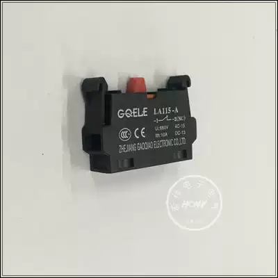Zhejiang Gaoqiao LA115-A button open contact point LA115-A normally open contact point or normally closed contact point