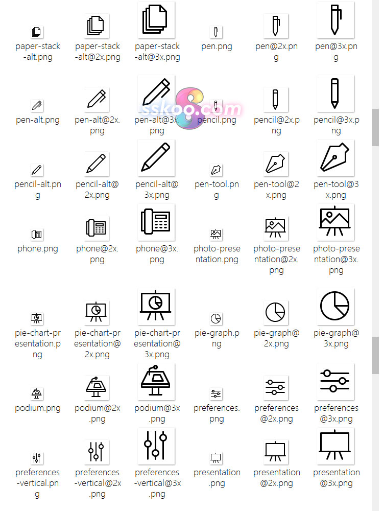 工具设置软件线形APP界面UI图标ICON作品AI矢量SVG设计Sketch素材插图12