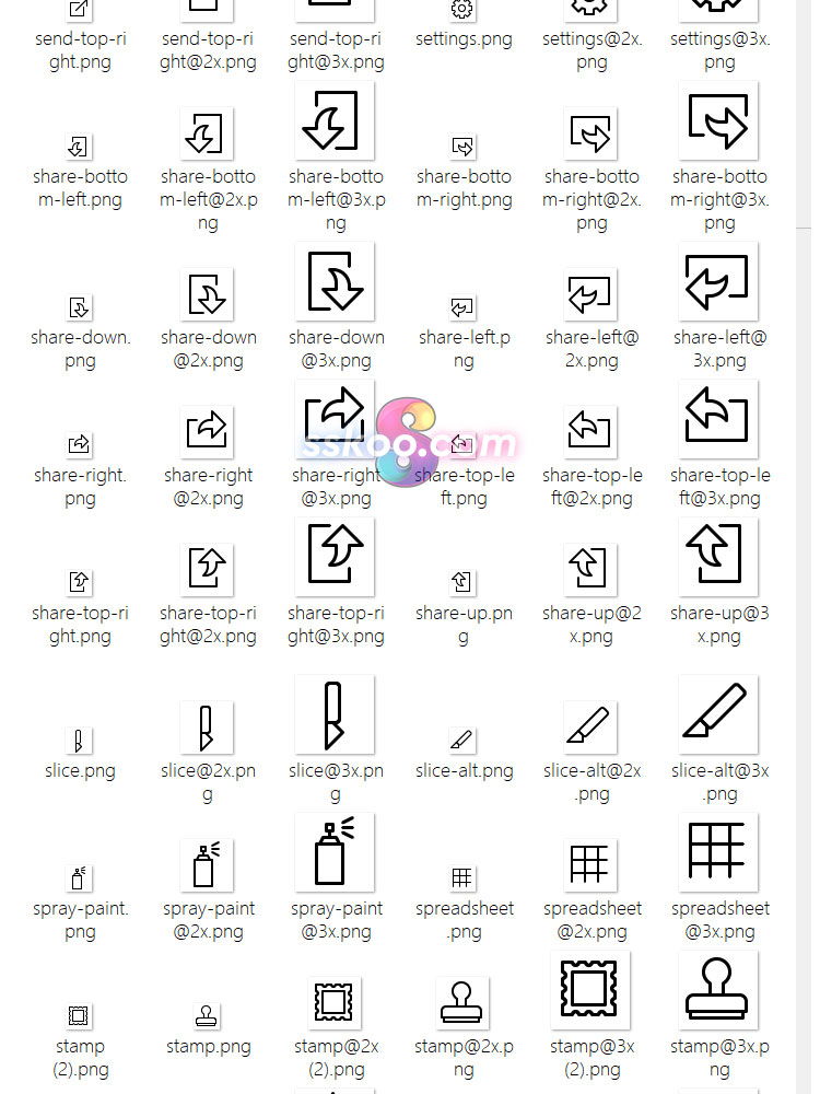 工具设置软件线形APP界面UI图标ICON作品AI矢量SVG设计Sketch素材插图16