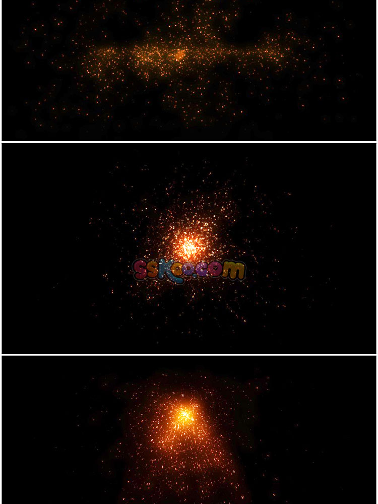 火花火苗火光四射飞溅连续动态高清JPG图片后期叠加背景设计素材插图3
