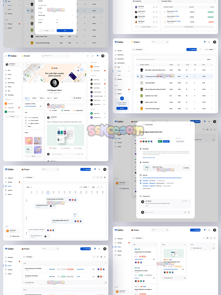 精美高端国外整套黑色后台管理组件网页UI界面模板Sketch素材fig插图18