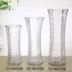 Wealth Bình tre Lục giác Bình để bàn Hoa thủy tinh Trang trí phòng khách Hoa lily Lọ hoa Bình trong suốt - Vase / Bồn hoa & Kệ