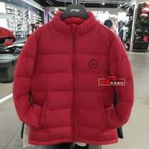 Li Ning short down jacket male 2019 winter new Wade series windproof warm stand collar jacket AYMP073
