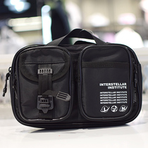 Li Ning Sports Bag for men and women 2021 New items Sports fashion handbag Single-room Inclined Satchel ABLR036