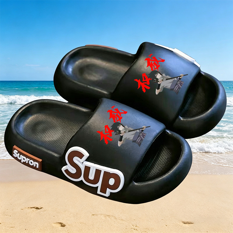Naruto Amaterasu Sasuke Naruto Eva Kidsren's Slippers for Boys and Girls Summer Non-Slip Outdoor Slippers Naruto Amaterasu Sasuke Naruto Eva Kidsren's Slippers for Boys and Girls Summer Non-Slip Outdoor Slippers
