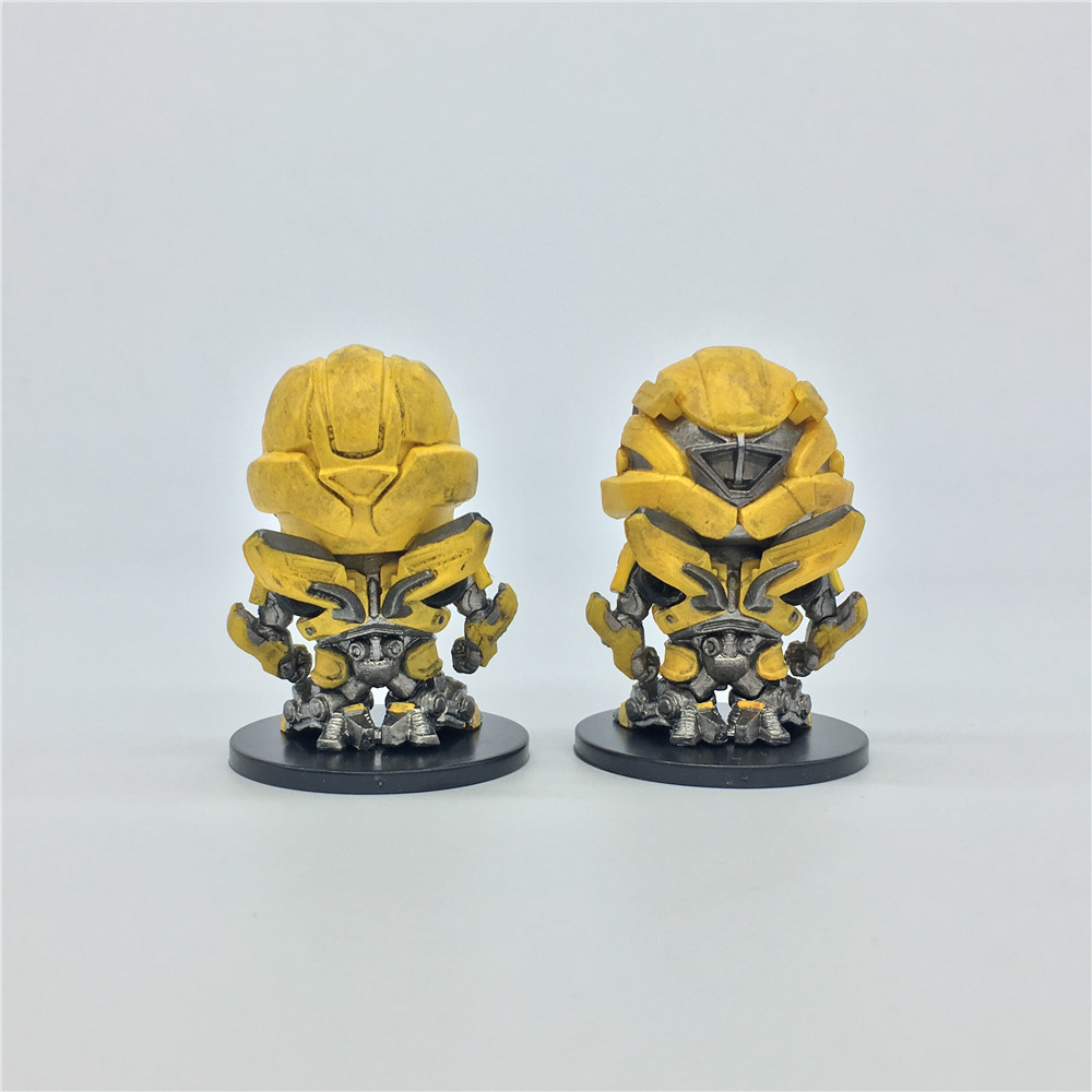 HEROCROSS Liên minh huyền thoại Transformers Little Dwarf Bumblebee 2 Inch Handmade Model Đồ chơi trang trí - Gundam / Mech Model / Robot / Transformers 	mô hình robot người