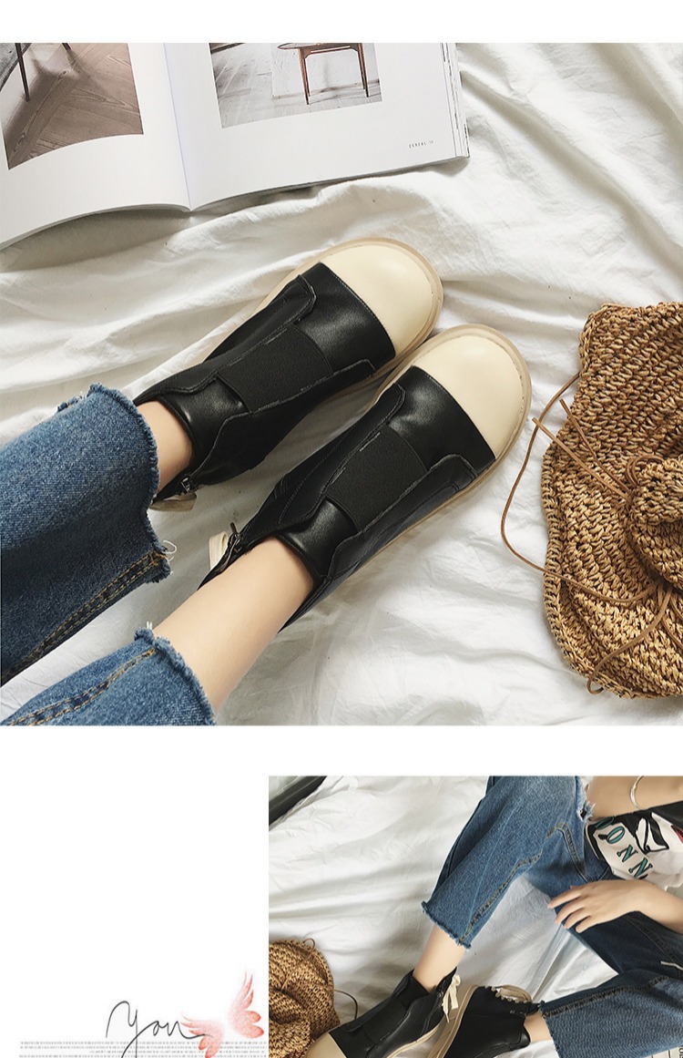 Giày cao gót nữ đế xuồng phiên bản Hàn Quốc của nữ sinh mùa thu hoang dã 2018 giày anta nữ