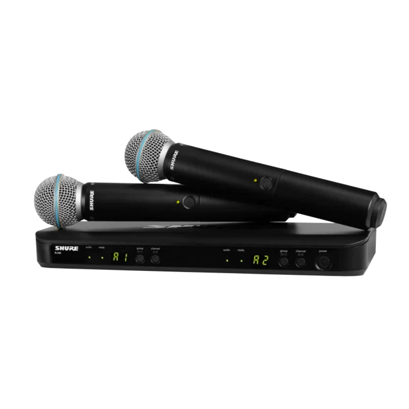 Shure/舒尔 [BLX288/BETA58A SM58无线麦克风直播唱歌专业正品话筒]