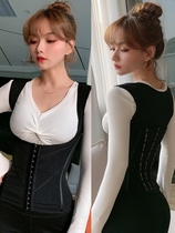 Official flagship store Tingmei Kaka plastic top female belly waist thin drag chest postpartum correction vest vest