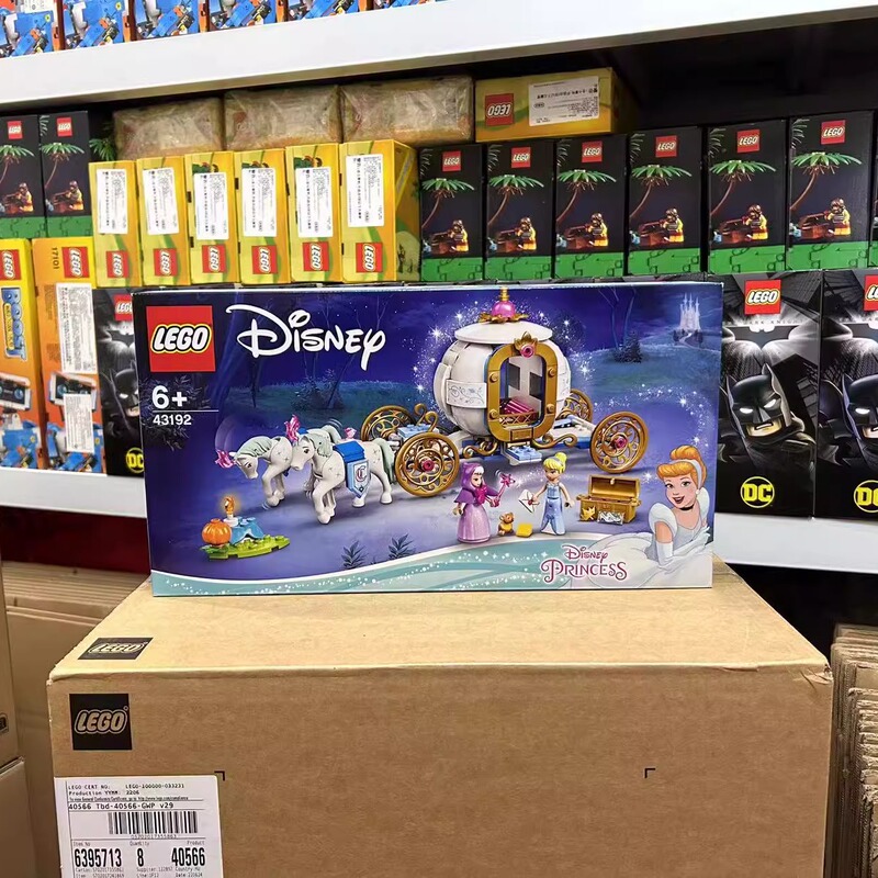 Lego 43192 Pumpkin Carriage Cinderella's Royal Carriage Educational Building Block Toy Lego 43192 Pumpkin Carriage Cinderella's Royal Carriage Educational Building Block Toy