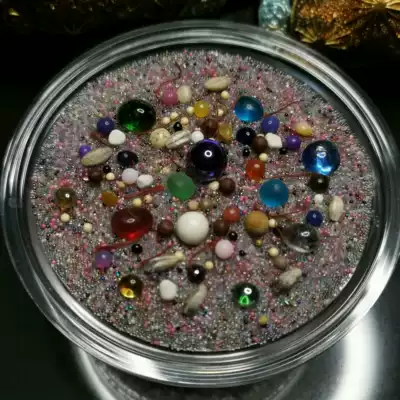 Shakyamuni Buddha Buddha Colorful dozens of strong seeds Gratitude marriage set of Tibetan stupa Gawu