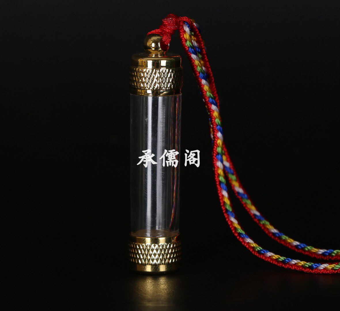 Junction Edge Transparent Gäu Box Amulet Tube Pendant Nepal Sheerlezi Taobao Bottle can be opened with Sand Pendant
