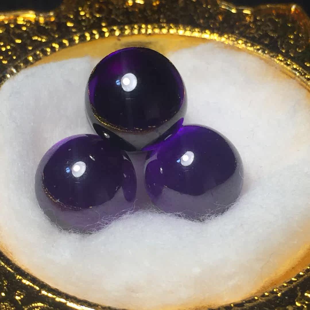 Purple Skybead 12mm large single - piece for Sherita Gau box