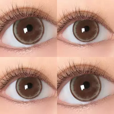 Kalev big-eyed girl gray contact lenses natural annual throw size diameter 14 5 mixed-race net red with the same 14 8mm