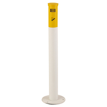 Smoking column A-33A Yellow white soot column hotels smoking column vertical ashtray smoking column tobacco paint