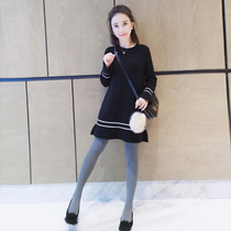 2022 Autumn loaded with new light ripened wind in long style Bottomed Fish Tail Knit Dress Korean version Women in fashion Fashion Sweater Dress