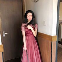 egg nepotism dress ankle faqi Knee Goddess Van Clothing Son Ensemble Super Fairy first lover Fairy Skirt of the Fairy Skirt