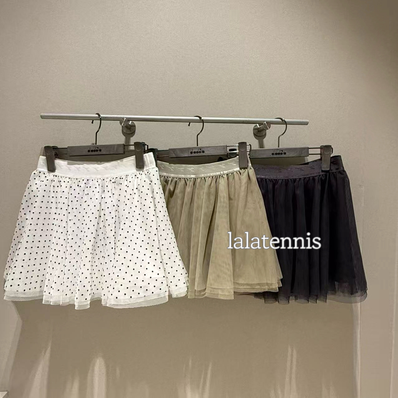 Korean Brand Diadora 26 Spring/Summer All-Match Collaboration Crosscourt Lightweight Mesh Puffy Skirt