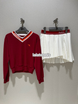 Direct mail from Korea｜Diadonna Tennis Series Montello quick-drying V-neck sweatshirt｜Limited time offer