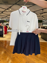 South Korea｜Wilson Tennis Series Womens Quick-Drying Polo Short Sleeves｜24 New Style