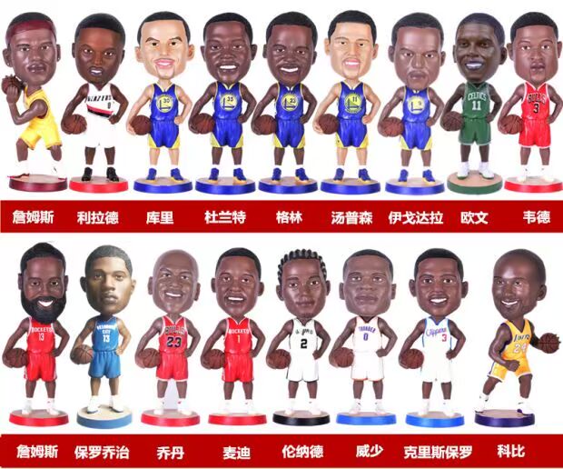 Phiên bản lớn giới hạn ngôi sao bóng rổ búp bê Lakers Kobe búp bê mô hình đồ trang trí người hâm mộ món quà sinh nhật - Capsule Đồ chơi / Búp bê / BJD / Đồ chơi binh sĩ mô hình my hero academia