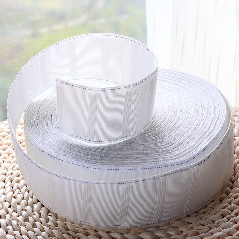 Curtain hook cloth belt accessories accessories curtain four-claw hook cloth belt curtain tie belt white cloth thickened encryption