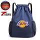 Drawstring pocket basketball bag student basketball bag training bag large capacity sports fitness bag lightweight foldable water repellent