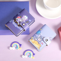 Trendy cartoon cute card holder new large-capacity anti-theft brush anti-degaussing exquisite female ID card drivers license card holder