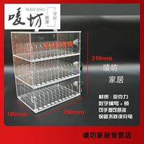 Mobile phone deposit box Bayou box acrylic mobile phone cabinet with lock deposit cabinet containing box suitcases exhibition cabinet