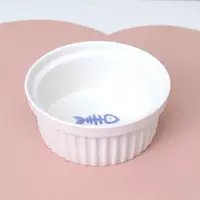 Одиночная чаша фиолетовой рыбной кости